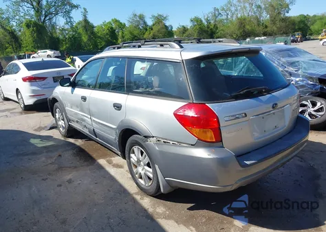 2005 Subaru Outback 2.5I z USA, uszkodzony, nr VIN 4S4BP61C057300180